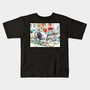 With the carriage through Vienna Kids T-Shirt